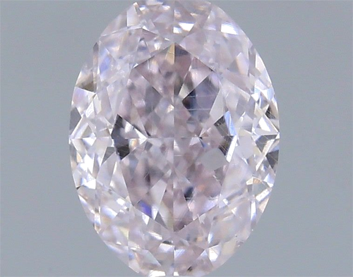 0.5 carat Fancy Light Pink-SI2 Natūralus Oval Deimantas (1)