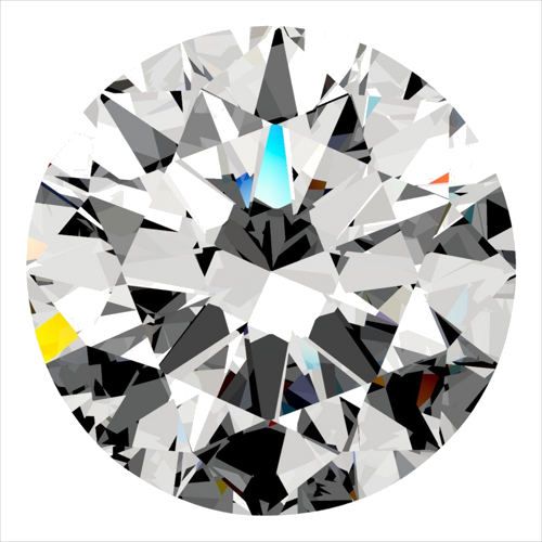 0.3 carat E-VS1 Excellent cut Natūralus Round Deimantas (1)