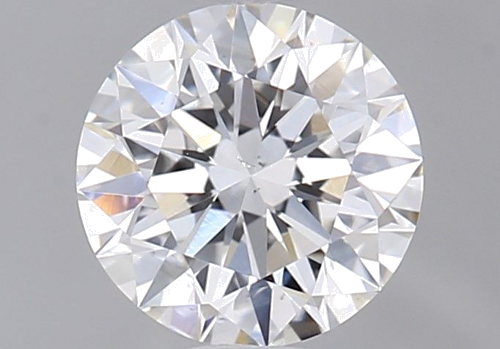 0.54 carat F-SI1 Excellent cut Natūralus Round Deimantas (1)
