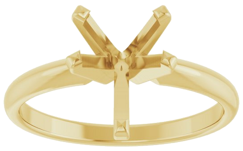 Sužadėtuvių Žiedas „Solitaire“ 14k yellow gold Pear 10mm x 6.5mm (3)