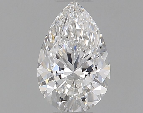 0.3 carat E-VS1 Natūralus Pear Deimantas (1)