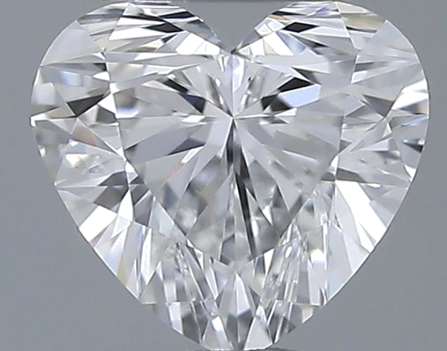 0.3 carat E-VVS1 Natūralus Heart Deimantas (1)