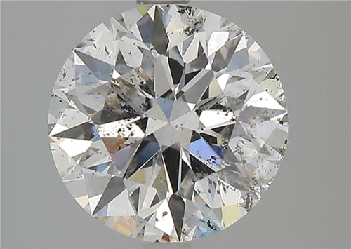 2.62 carat G-SI2 Excellent cut Natūralus Round Deimantas (1)