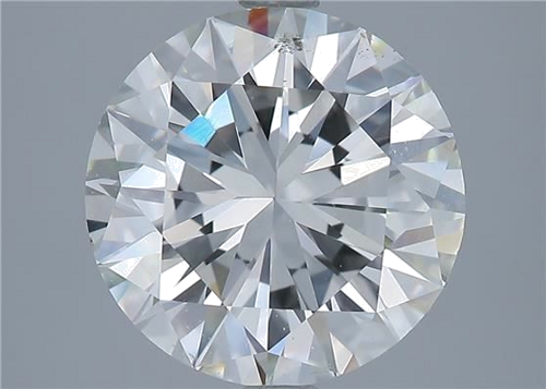 3.48 carat J-SI1 Very Good cut Natūralus Round Deimantas (1)