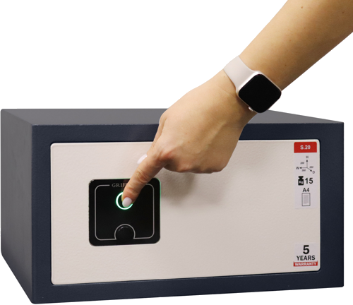 Griffon S.20 Fingerprint Home Safe (16 kg) (2)