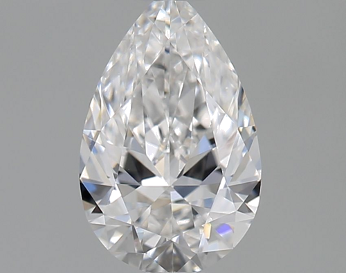 0.4 carat D-IF Natūralus Pear Deimantas (1)