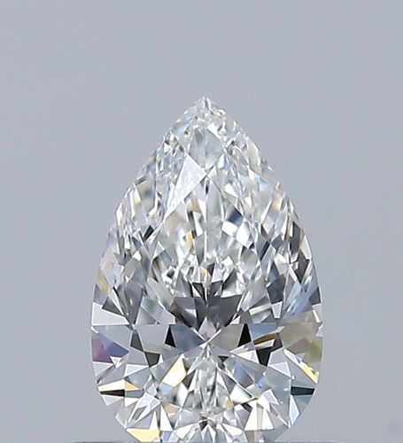 0.5 carat F-VS1 Natūralus Pear Deimantas (1)