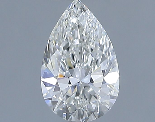 0.45 carat G-VS2 Natūralus Pear Deimantas (1)