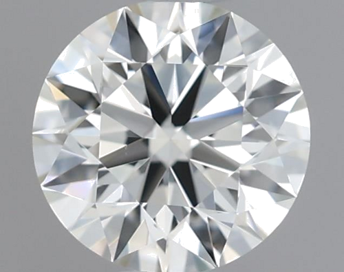 0.45 carat J-VVS2 Excellent cut Natūralus Round Deimantas (1)