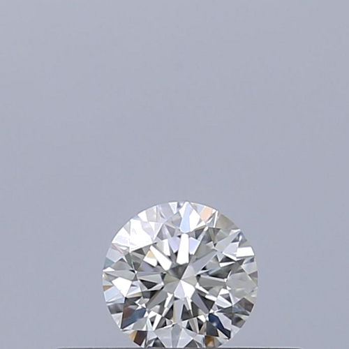 0.19 carat F-VVS2 Excellent cut Natūralus Round Deimantas (1)