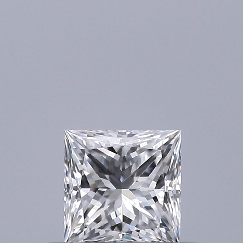 0.3 carat D-VVS2 Natūralus Princess Deimantas (1)