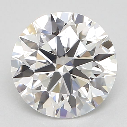 0.62 carat F-VVS1 Excellent cut Natūralus Round Deimantas (1)