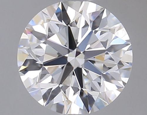 0.5 carat F-VVS1 Excellent cut Natūralus Round Deimantas (1)