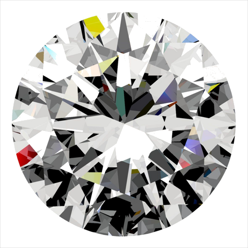 0.3 carat I-VS2 Very Good cut Natūralus Round Deimantas (1)