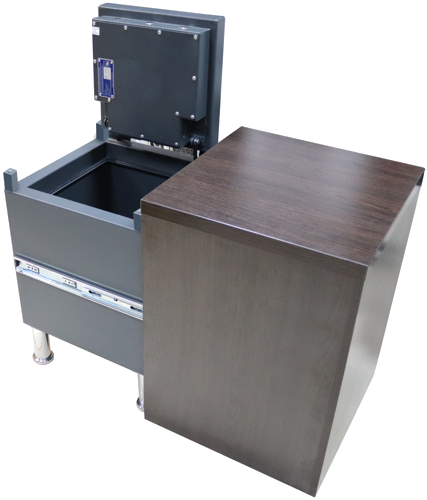 Fire-resistant concealed safe Griffon FSL.45.E (45 kg) (15)