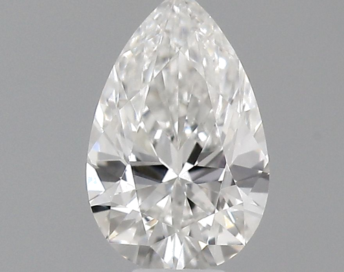 0.24 carat F-VVS2 Natūralus Pear Deimantas (1)