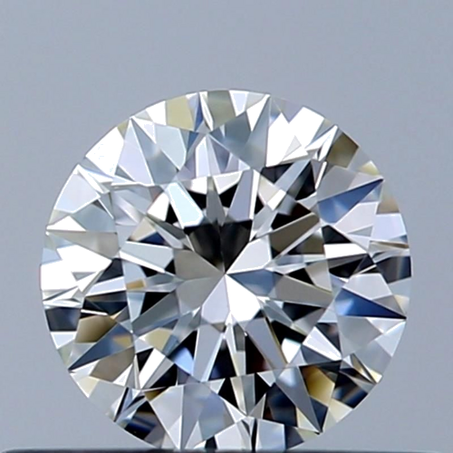 0.42 carat H-VS1 Excellent cut Natūralus Round Deimantas (1)