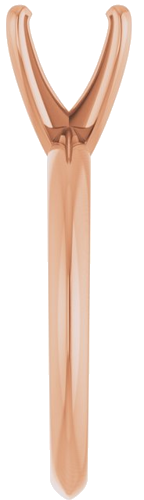 Sužadėtuvių Žiedas „Light Solitaire“ 585 Rožinis Aukso Round 7.3mm x 7.7mm (4)