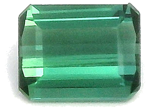 0.42 carat GREEN STEP cut Octagonal Tourmaline (1)