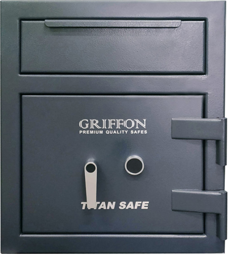 Depozitinis įsilaužimui atsparus seifas „Griffon CLWD II.51.K“ (108 kg) – pažeista pakuotė (1)