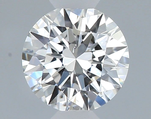 0.35 carat F-SI2 Excellent cut Natūralus Round Deimantas (1)