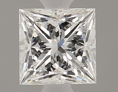 0.45 carat I-VS2 Natūralus Princess Deimantas (1)