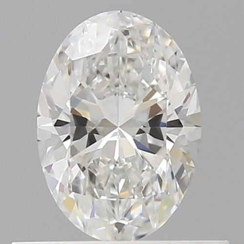 0.5 carat F-VVS1 Natūralus Oval Deimantas (1)