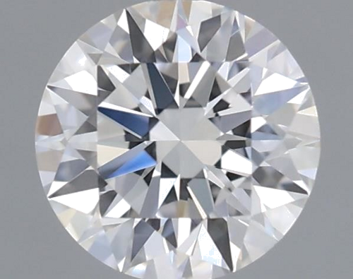 0.41 carat F-VVS1 Excellent cut Natūralus Round Deimantas (1)