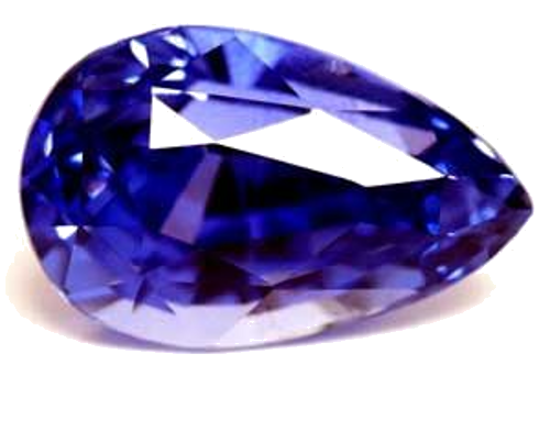 3.06 carat BLUE Pear Safyras (1)