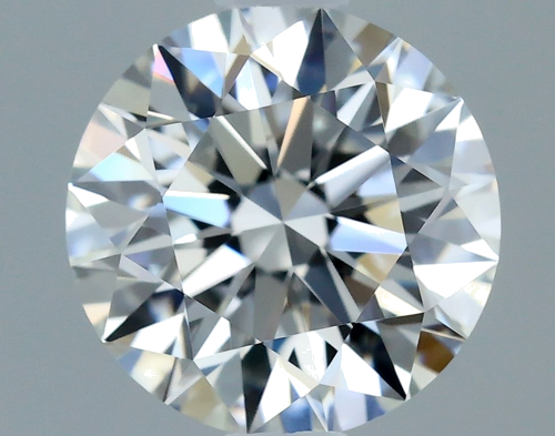 0.74 carat F-VVS1 Excellent cut Natūralus Round Deimantas (1)