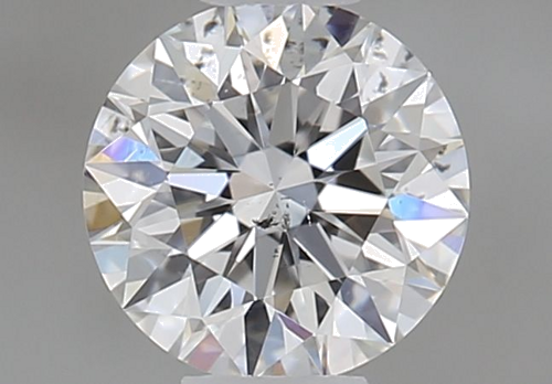 0.43 carat E-SI1 Excellent cut Natūralus Round Deimantas (1)