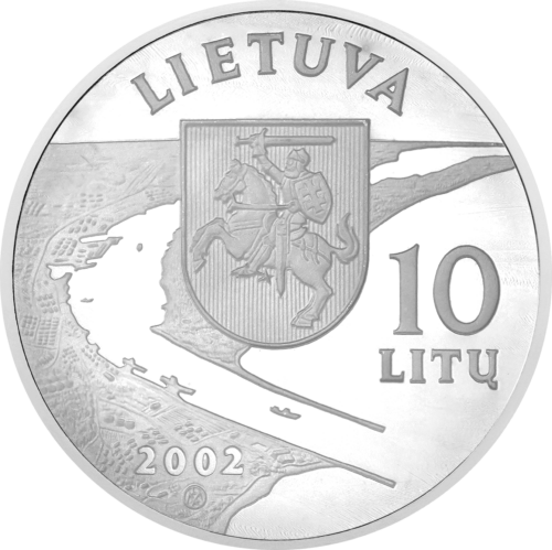 2002 Lietuva Klaipėda 10 litų PF 69 ULTRA CAMEO (3)