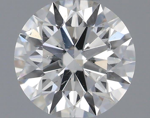 0.42 carat J-SI2 Excellent cut Natūralus Round Deimantas (1)