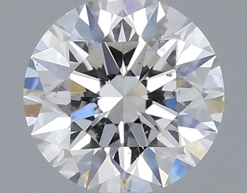 0.4 carat E-SI2 Excellent cut Natūralus Round Deimantas (1)