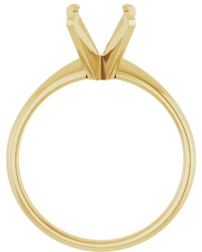 Sužadėtuvių Žiedas „Solitaire“ 14k yellow gold Oval 10mm x 8mm (2)