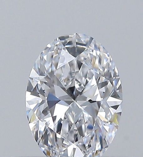 0.34 carat D-VVS2 Natūralus Oval Deimantas (1)