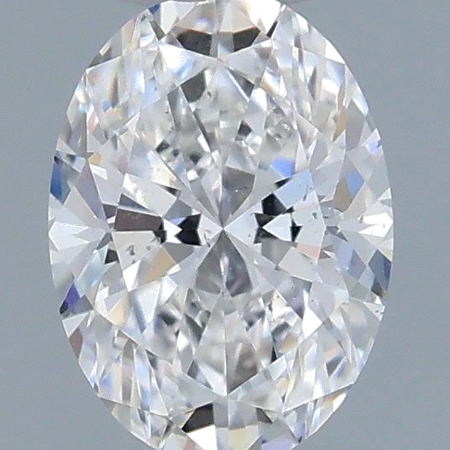 0.32 carat E-SI1 Natūralus Oval Deimantas (1)