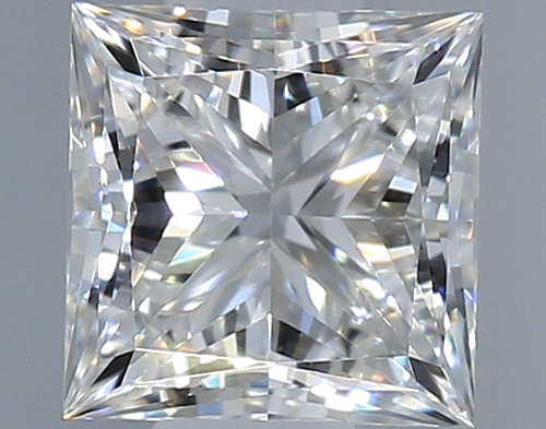 0.3 carat F-IF Natūralus Princess Deimantas (1)