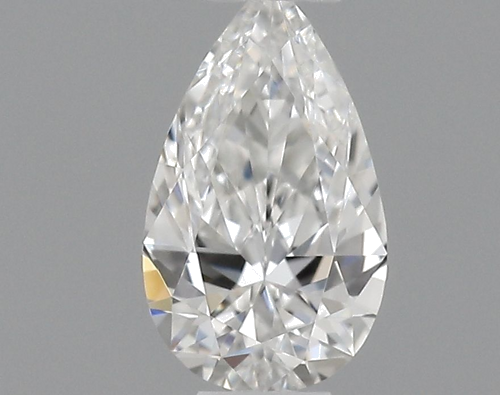 0.23 carat F-VVS1 Natūralus Pear Deimantas (1)