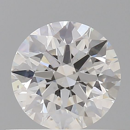 0.59 carat F-SI1 Excellent cut Natūralus Round Deimantas (1)