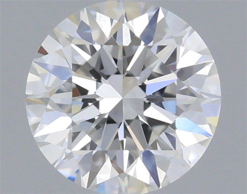 0.53 carat F-VVS2 Excellent cut Natūralus Round Deimantas (1)