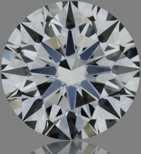 0.33 carat H-VVS1 Excellent cut Natūralus Round Deimantas (1)