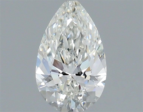 0.47 carat I-SI2 Natūralus Pear Deimantas (1)
