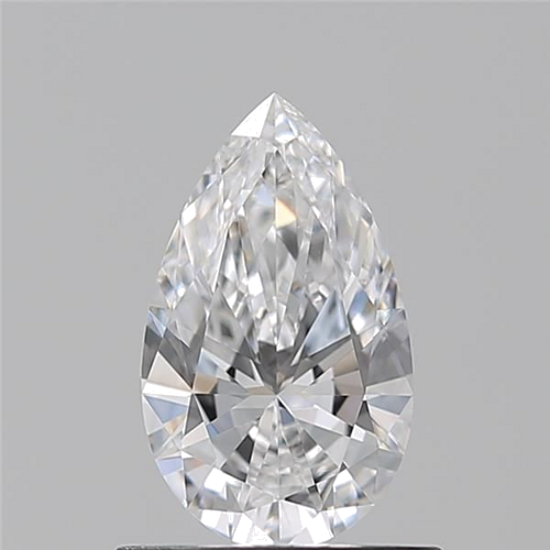 0.7 carat E-VVS2 Natūralus Pear Deimantas (1)