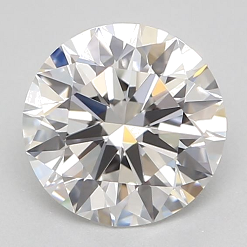 0.59 carat F-VVS1 Excellent cut Natūralus Round Deimantas (1)