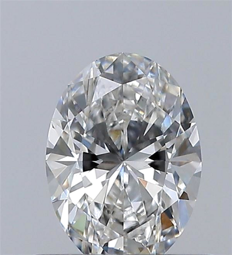 0.5 carat F-VS2 Natūralus Oval Deimantas (1)