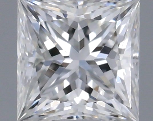 0.33 carat F-VVS2 Natūralus Princess Deimantas (1)