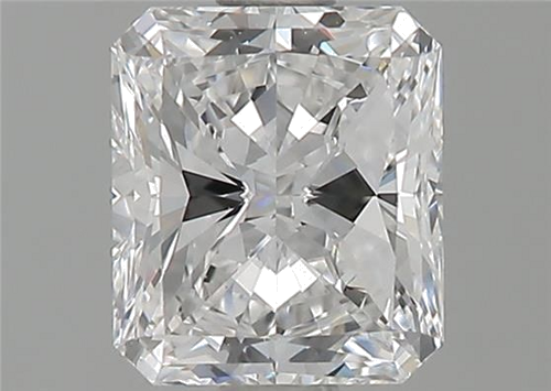 1.01 carat D-VS1 Natūralus Radiant Deimantas (1)