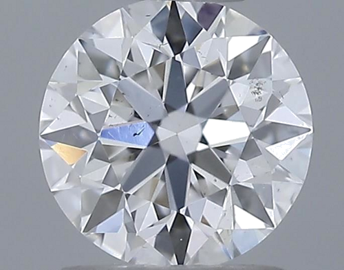 0.37 carat D-SI1 Excellent cut Natūralus Round Deimantas (1)