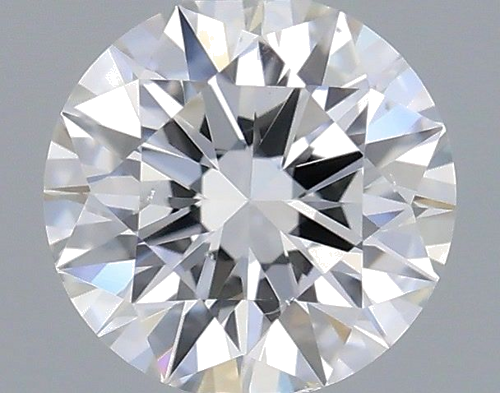 0.4 carat F-SI1 Very Good cut Natūralus Round Deimantas (1)